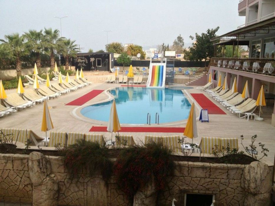 Ideal Beach Hotel Kargıcak Exterior foto