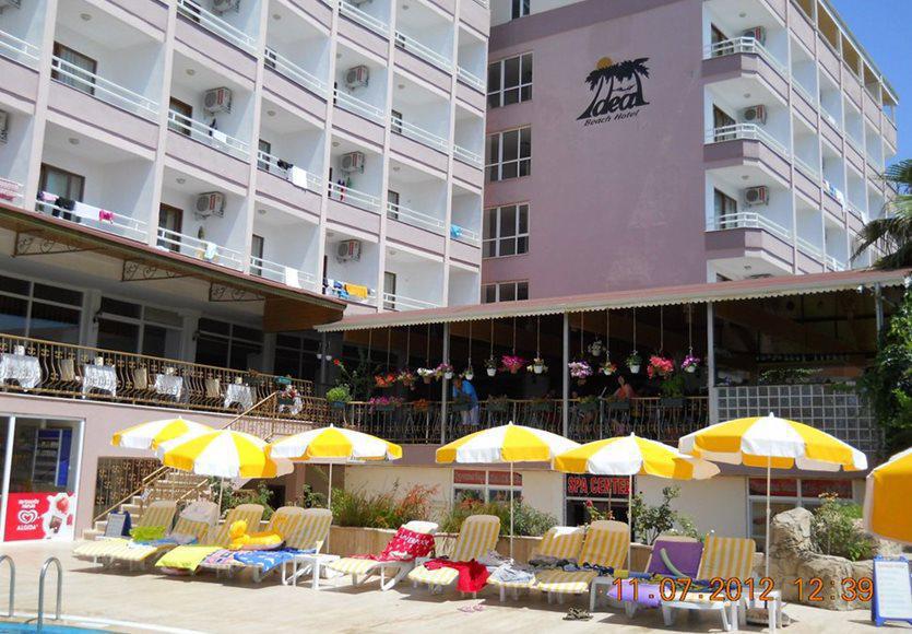 Ideal Beach Hotel Kargıcak Exterior foto